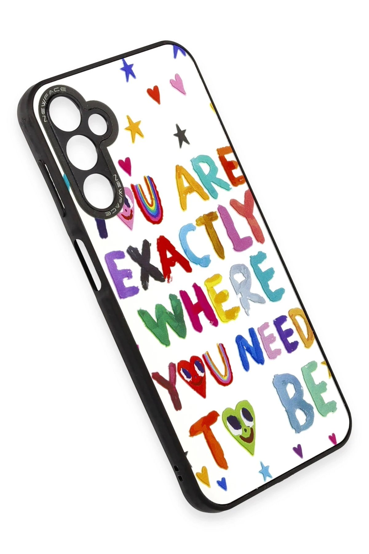 Newface Samsung Galaxy A14 4G Kılıf Mirror Desenli Kapak - Mirror - 10