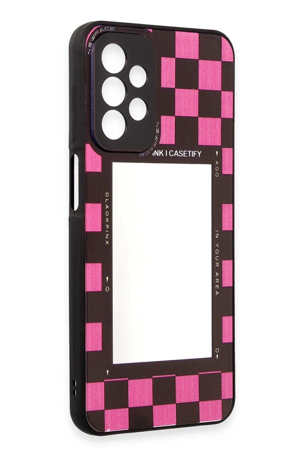 Newface Samsung Galaxy A23 4G Kılıf Mirror Desenli Kapak - Mirror - 8