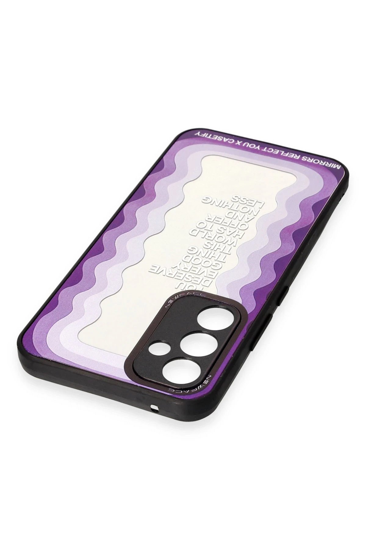 Newface Samsung Galaxy A34 5G Kılıf Mirror Desenli Kapak - Mirror - 5