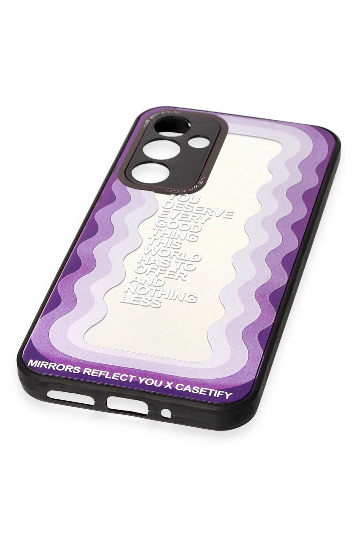 Newface Samsung Galaxy A34 5G Kılıf Mirror Desenli Kapak - Mirror - 5