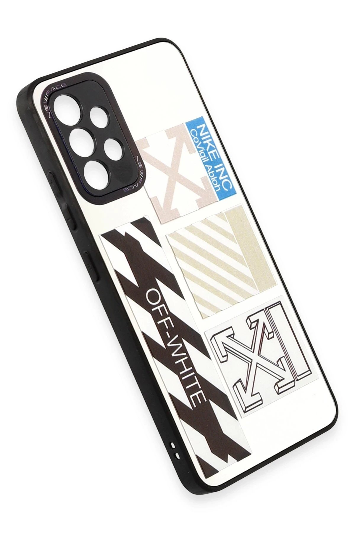 Newface Samsung Galaxy A52 Kılıf Mirror Desenli Kapak - Mirror - 6