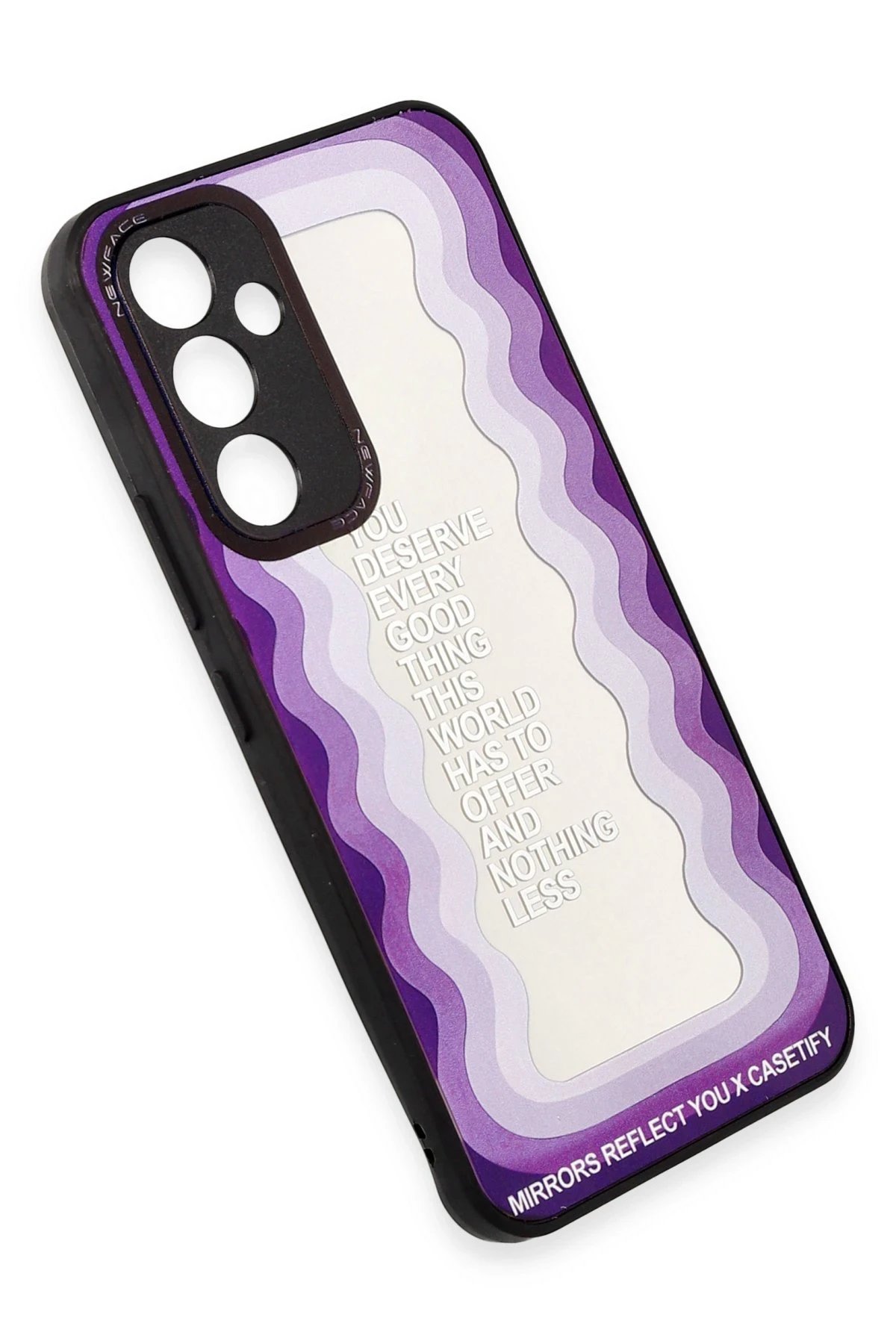 Newface Samsung Galaxy A54 5G Kılıf Mirror Desenli Kapak - Mirror - 5