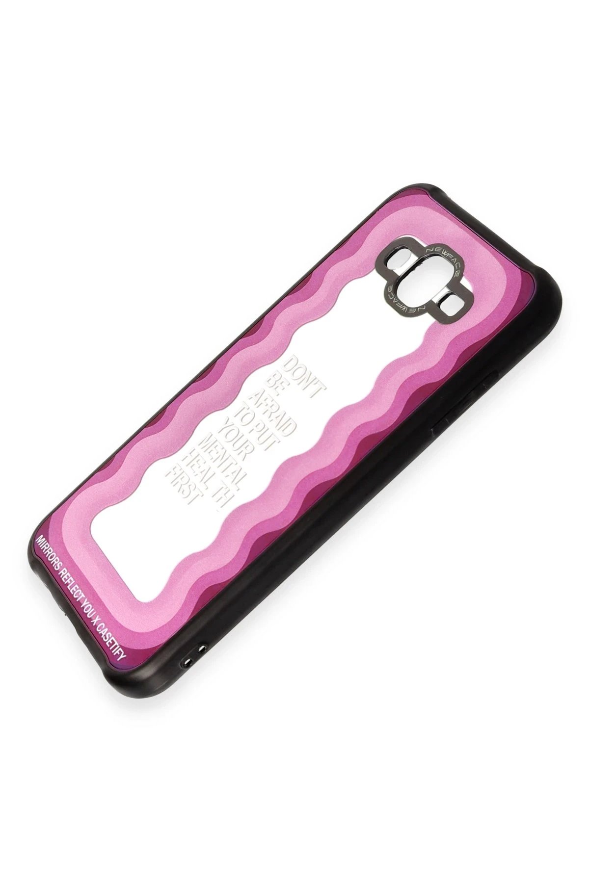 Newface Samsung Galaxy J7 Kılıf Mirror Desenli Kapak - Mirror - 11