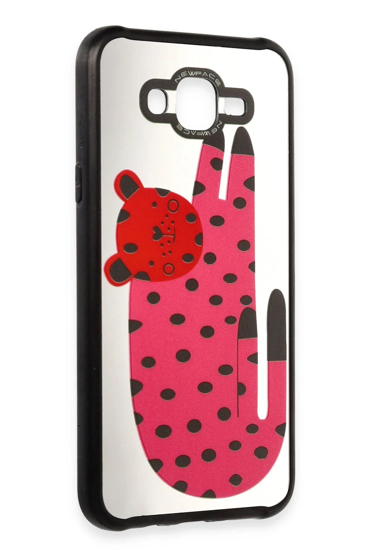 Newface Samsung Galaxy J7 Kılıf Mirror Desenli Kapak - Mirror - 12