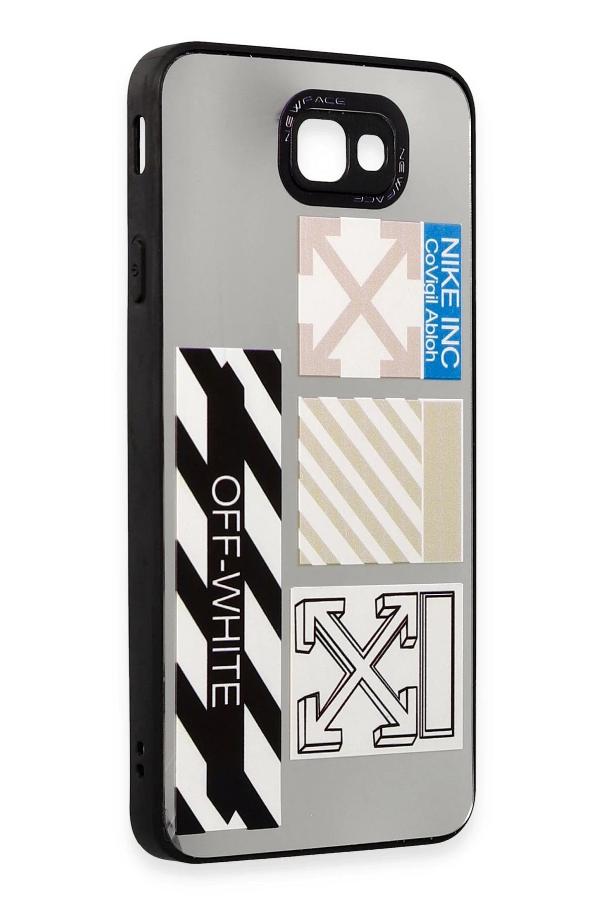 Newface Samsung Galaxy J7 Prime Kılıf Mirror Desenli Kapak - Mirror - 6