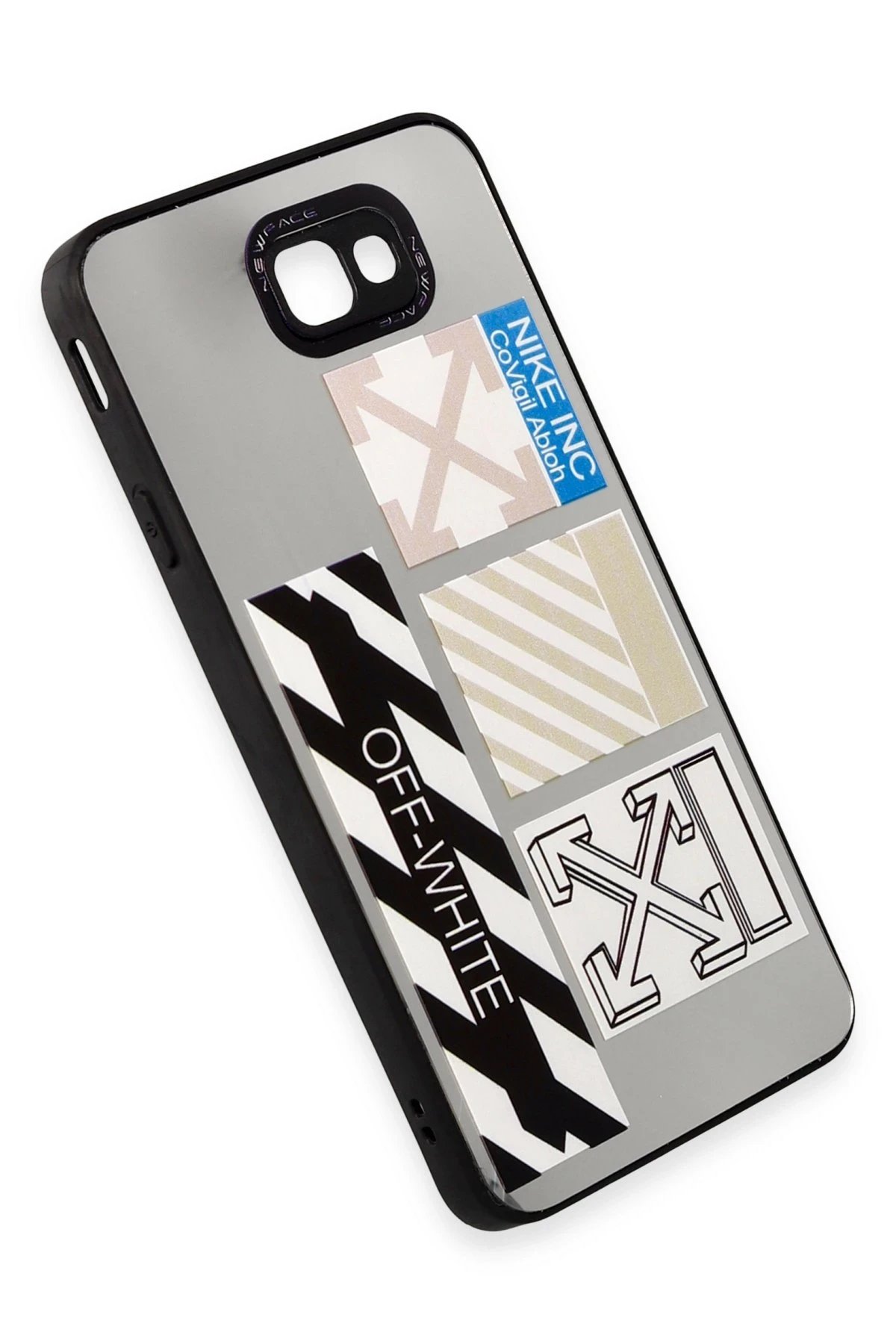 Newface Samsung Galaxy J7 Prime Kılıf Mirror Desenli Kapak - Mirror - 6