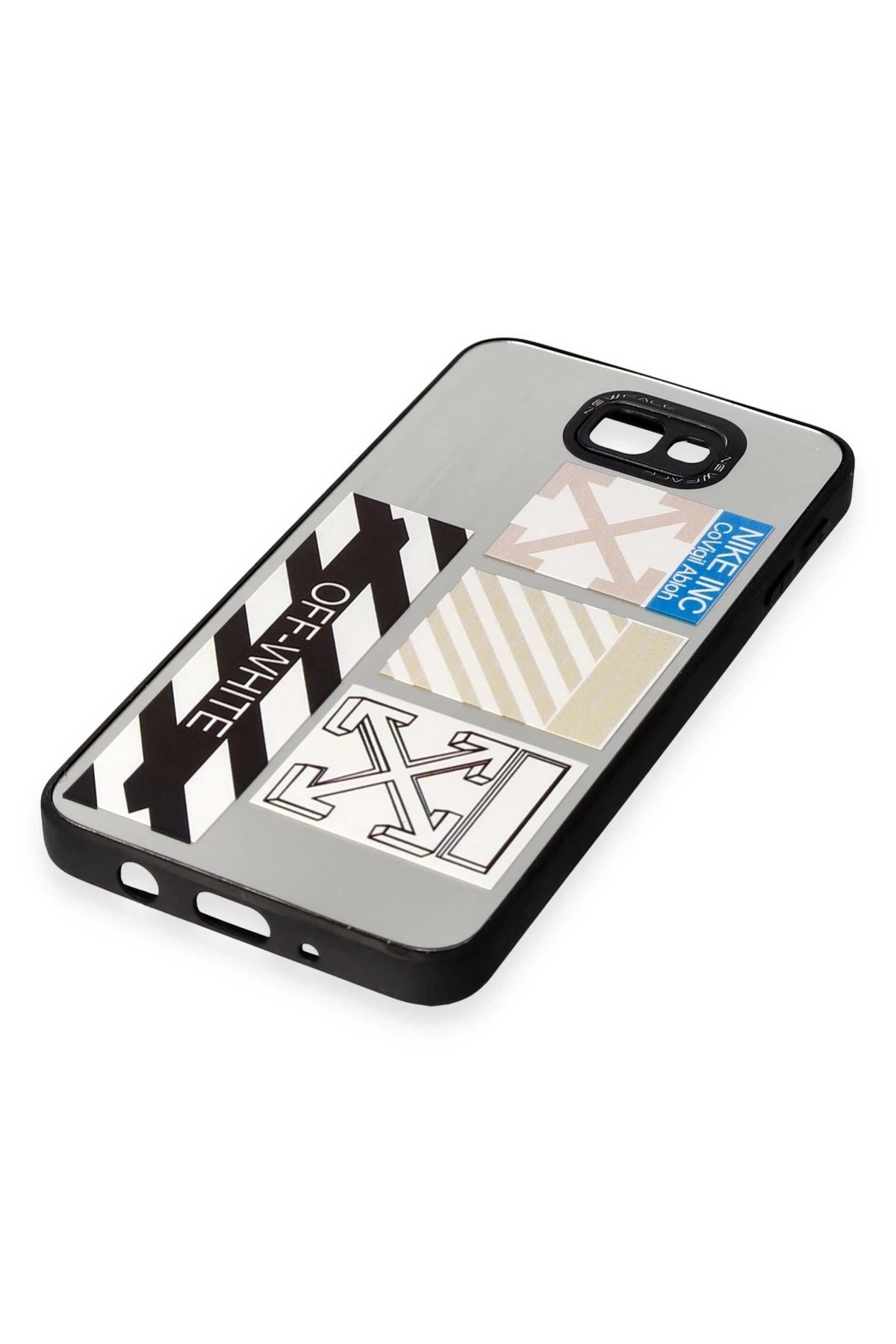 Newface Samsung Galaxy J7 Prime Kılıf Mirror Desenli Kapak - Mirror - 6