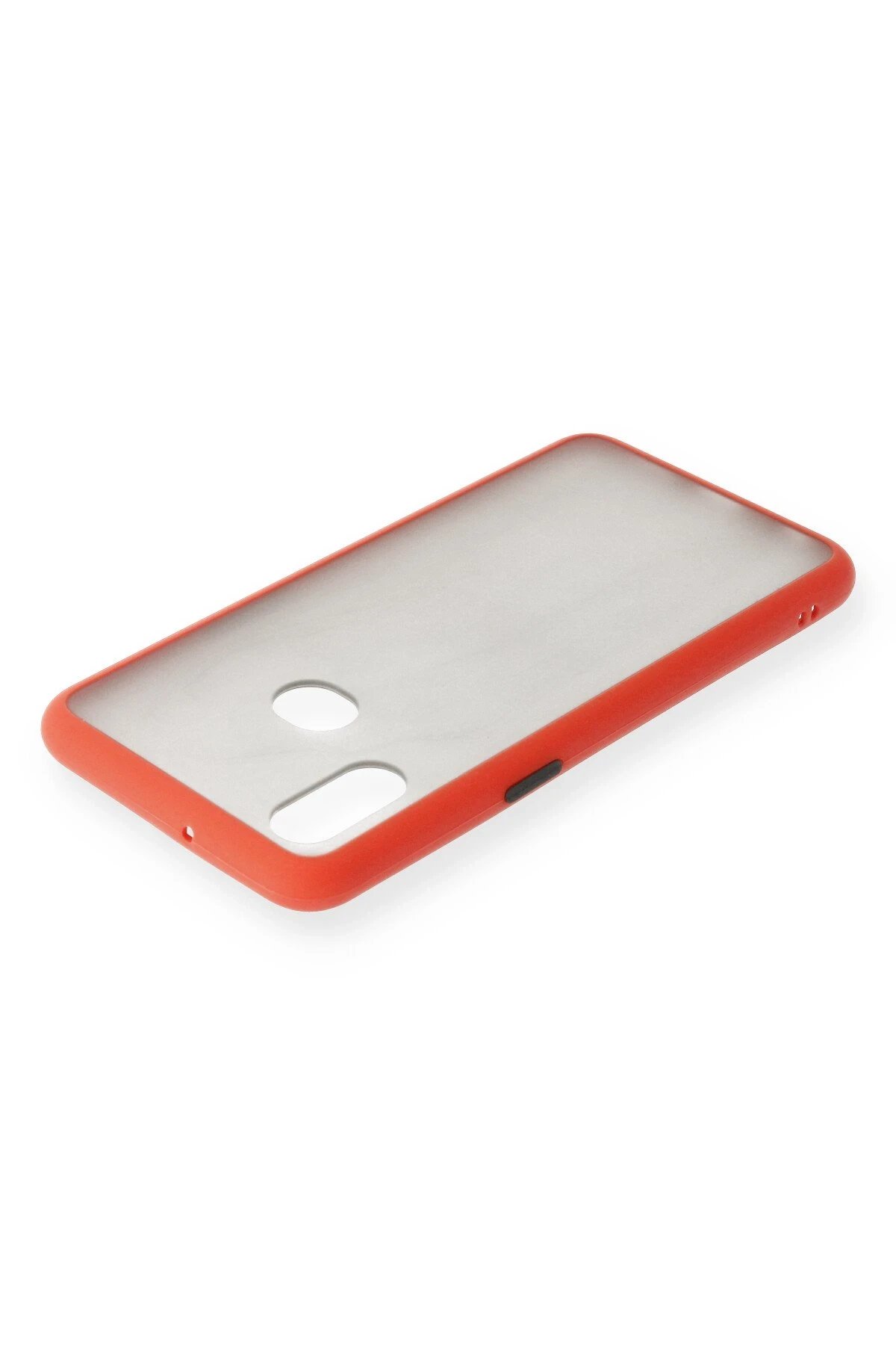 Newface Samsung Galaxy A10S Kılıf Montreal Silikon Kapak - Kırmızı