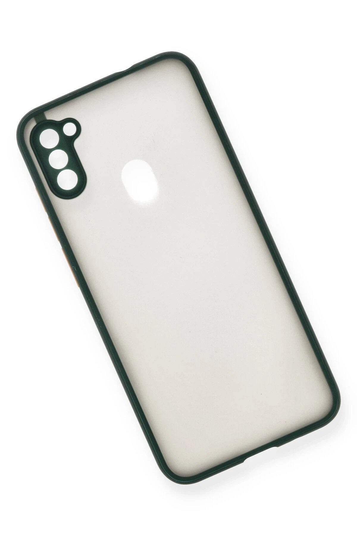 Newface Samsung Galaxy A11 Kılıf Montreal Silikon Kapak - Yeşil