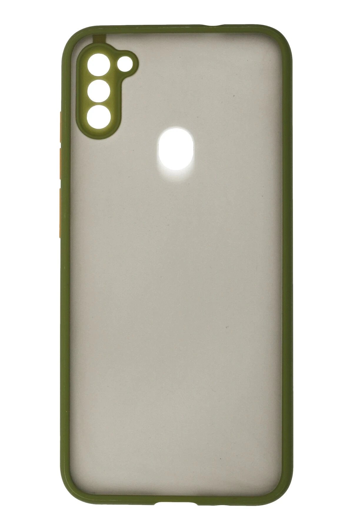 Newface Samsung Galaxy A11 Kılıf Montreal Silikon Kapak - Açık Yeşil