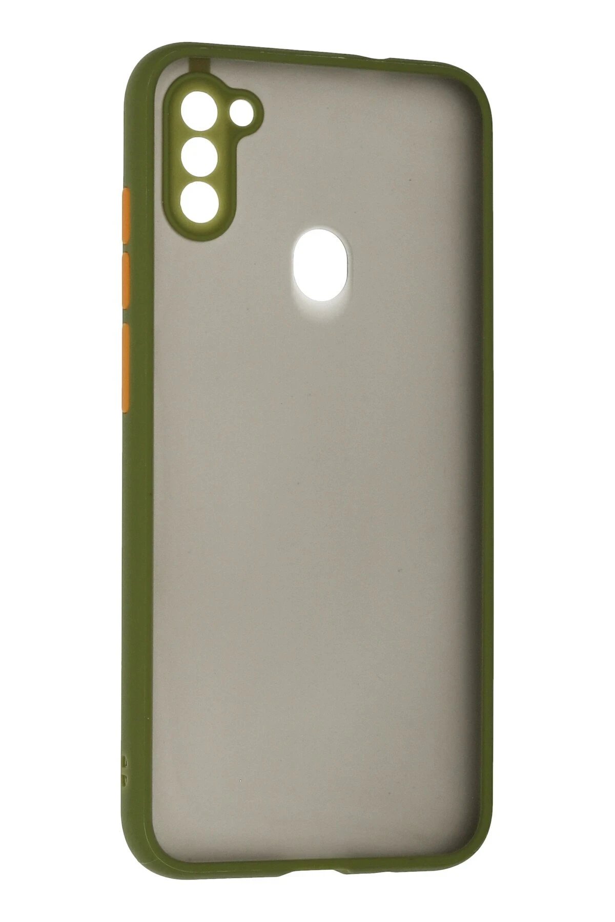 Newface Samsung Galaxy A11 Kılıf Montreal Silikon Kapak - Açık Yeşil