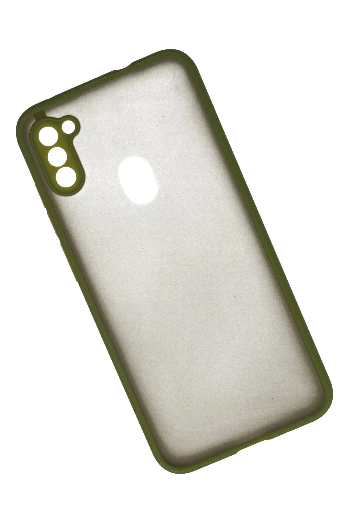 Newface Samsung Galaxy A11 Kılıf Montreal Silikon Kapak - Açık Yeşil