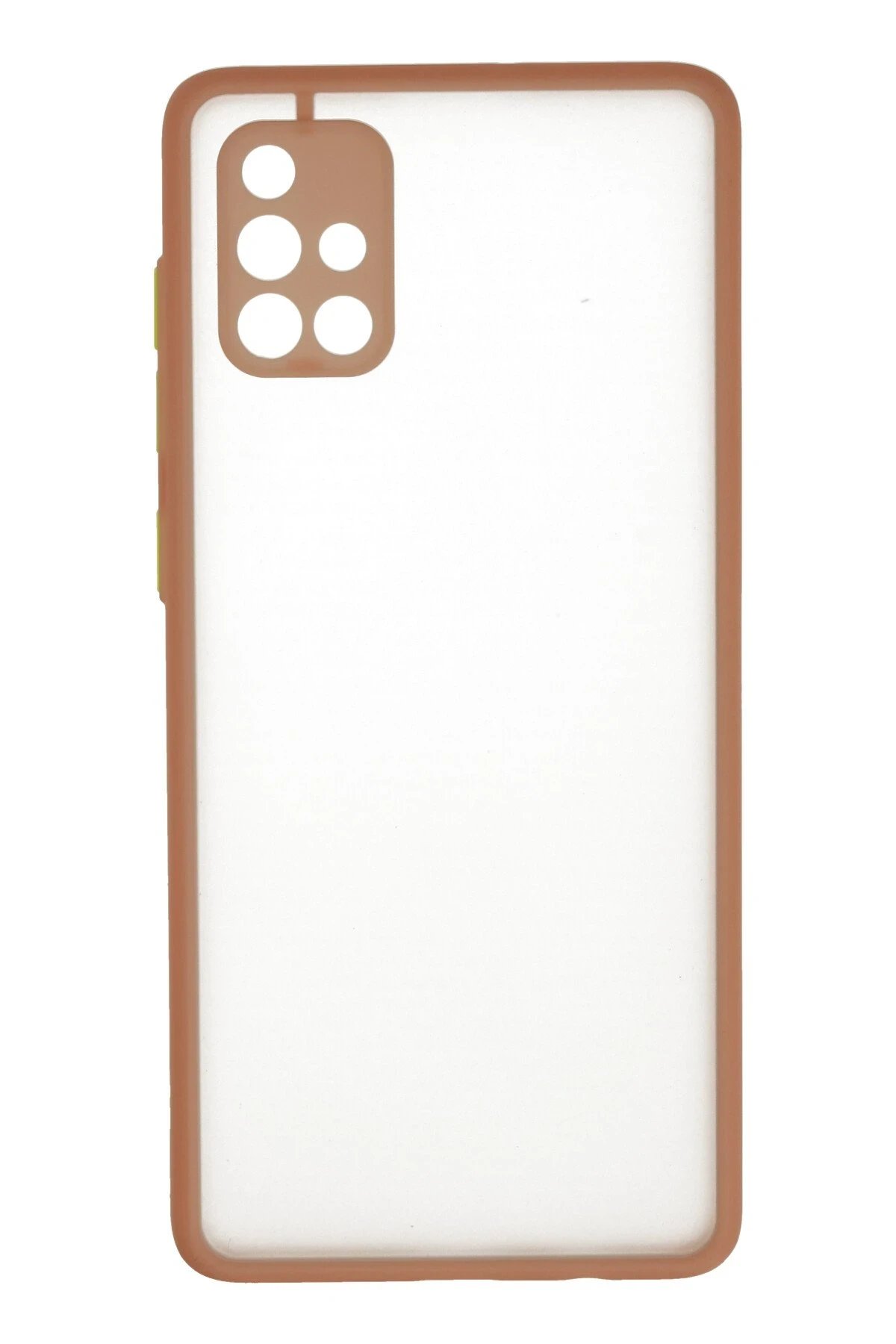 Newface Samsung Galaxy A71 Kılıf Montreal Silikon Kapak - Pembe