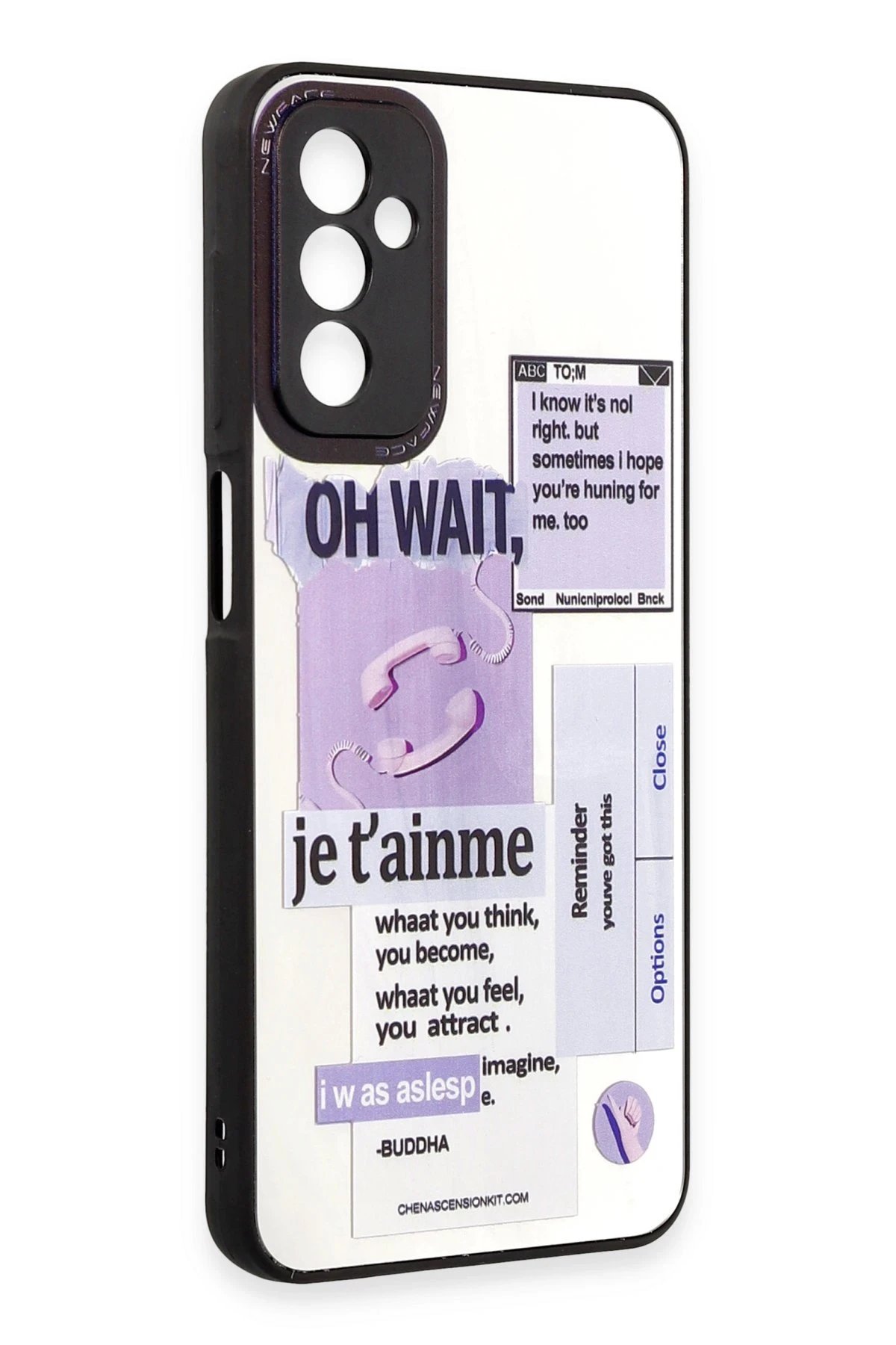 Newface Samsung Galaxy M23 Kılıf Mirror Desenli Kapak - Mirror - 4