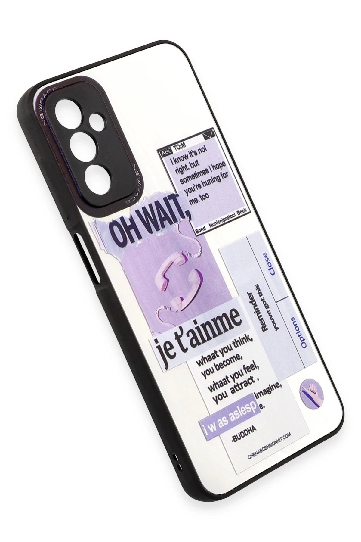 Newface Samsung Galaxy M23 Kılıf Mirror Desenli Kapak - Mirror - 4