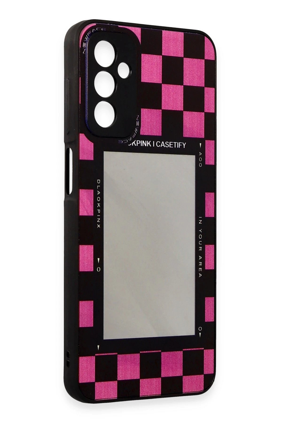 Newface Samsung Galaxy M23 Kılıf Mirror Desenli Kapak - Mirror - 8