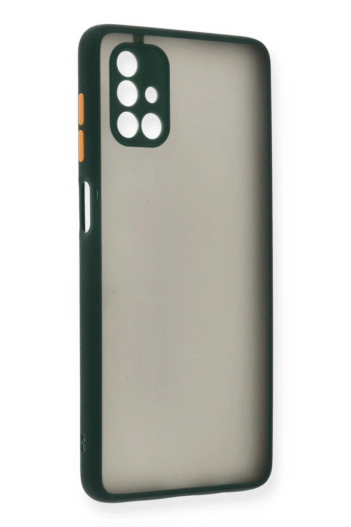 Newface Samsung Galaxy M51 Kılıf Montreal Silikon Kapak - Yeşil