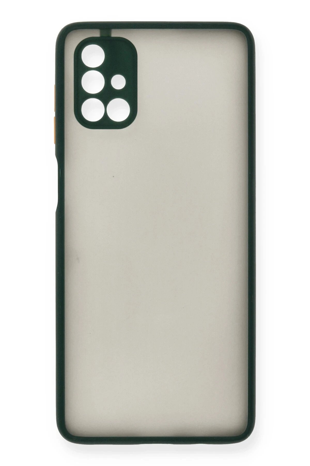 Newface Samsung Galaxy M51 Kılıf Montreal Silikon Kapak - Yeşil