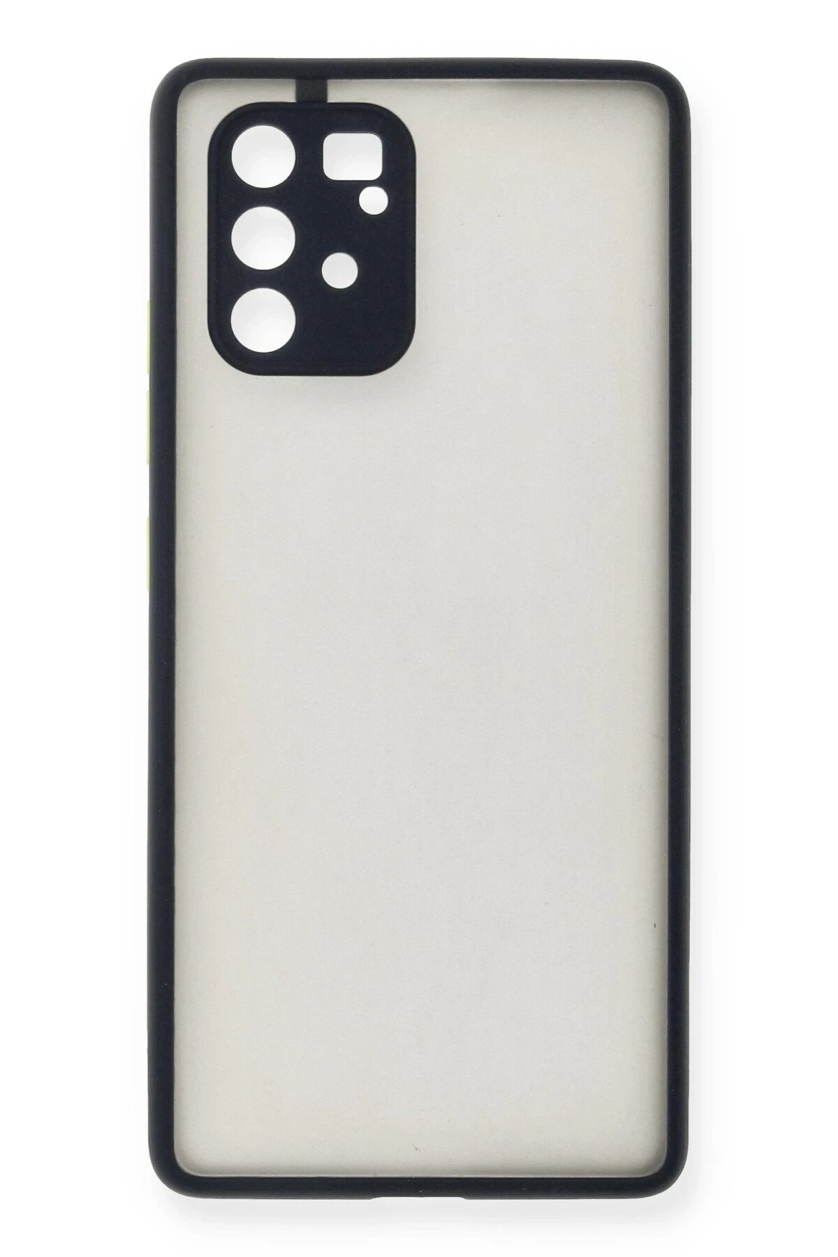 Newface Samsung Galaxy A91 / S10 Lite Kılıf Montreal Silikon Kapak - Lacivert