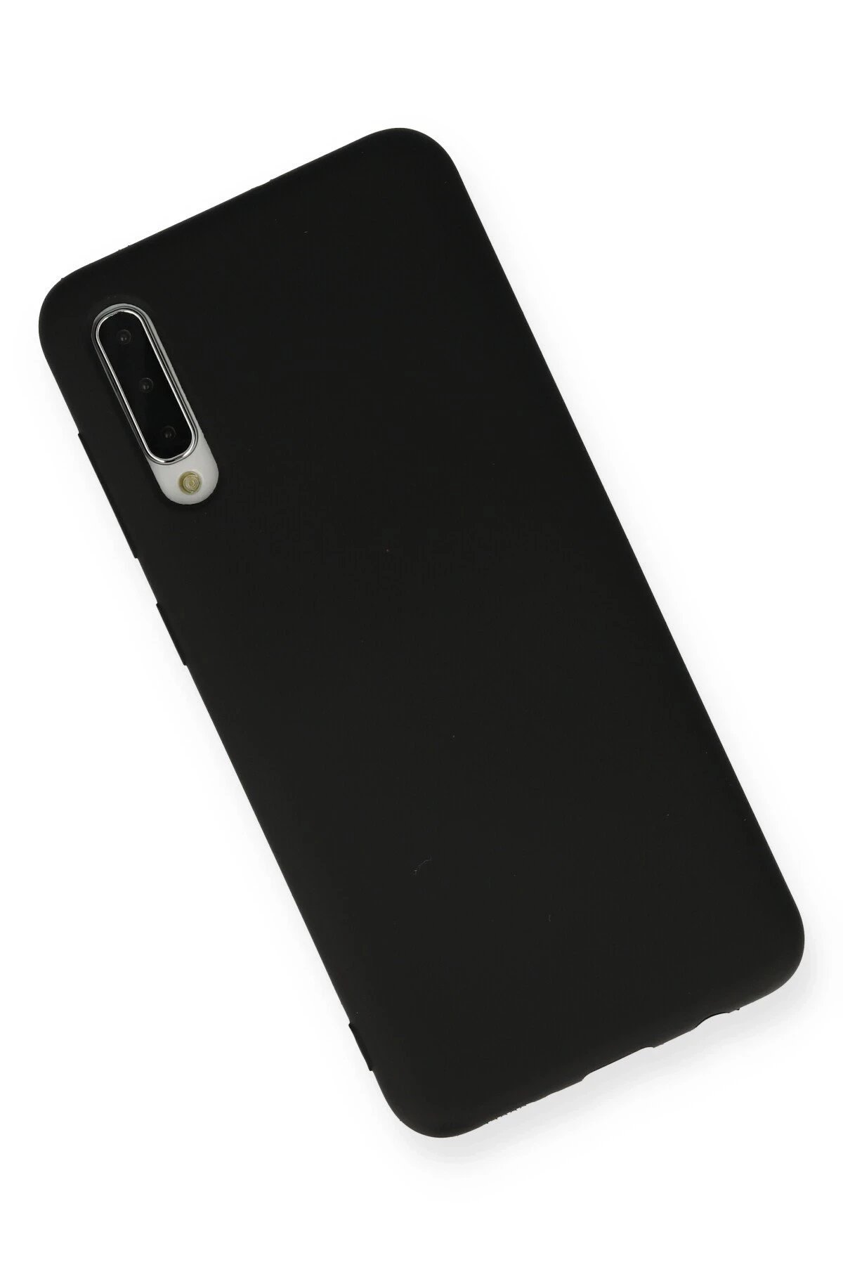 Newface Samsung Galaxy A30S Kılıf Nano içi Kadife Silikon - Siyah