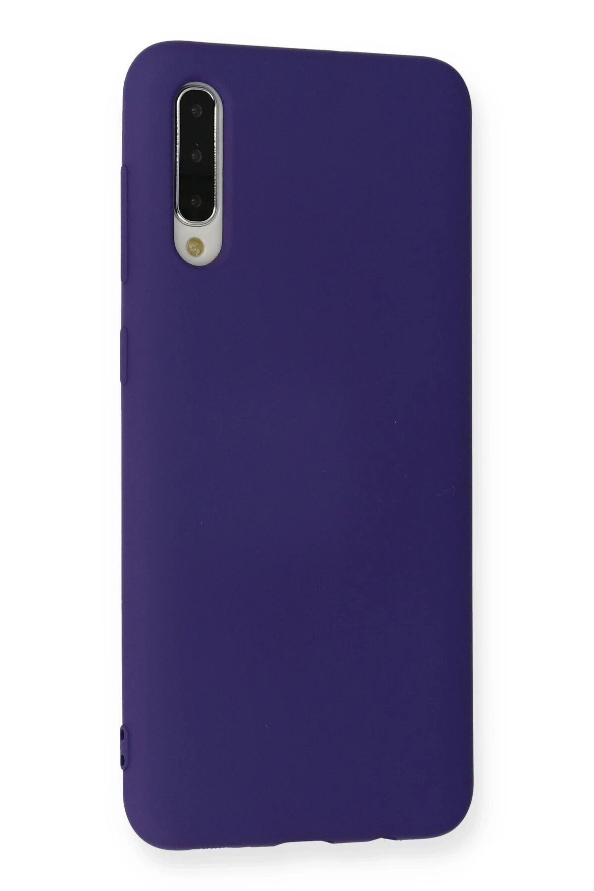 Newface Samsung Galaxy A30S Kılıf Nano içi Kadife Silikon - Mor