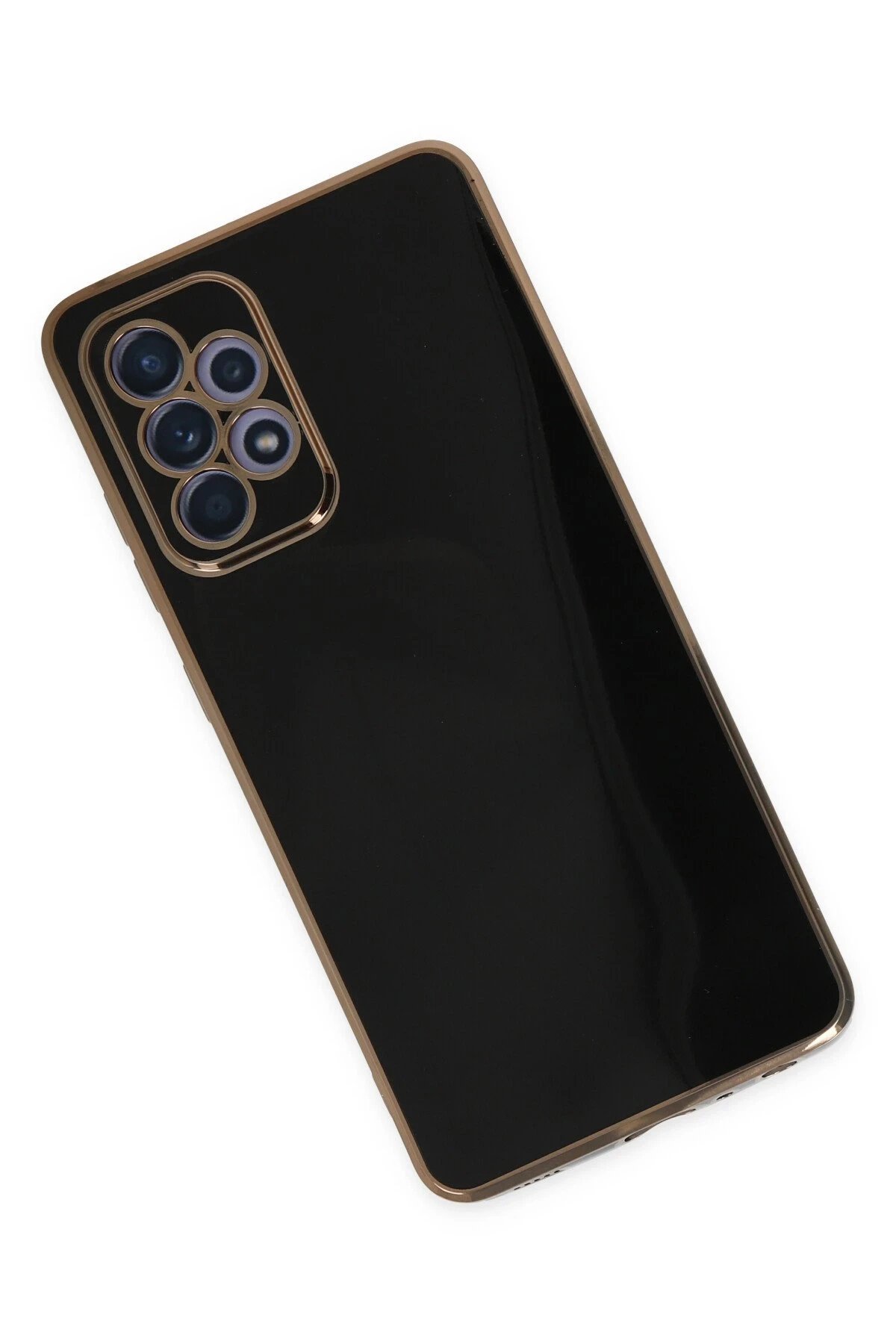 Newface Samsung Galaxy A32 Kılıf Volet Silikon - Siyah