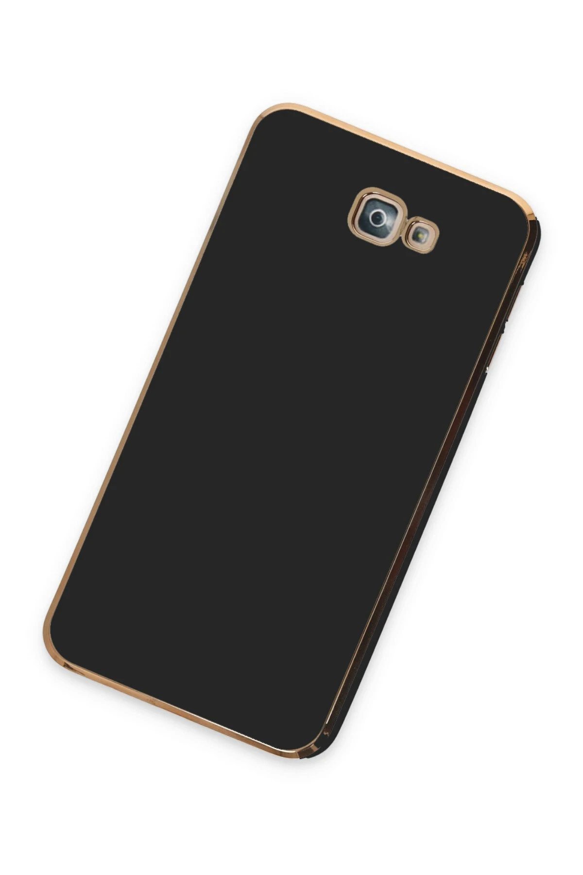 Newface Samsung Galaxy J7 Prime Kılıf Volet Silikon - Siyah