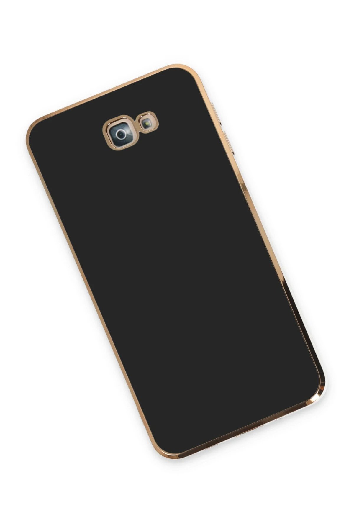 Newface Samsung Galaxy J7 Prime Kılıf Volet Silikon - Siyah