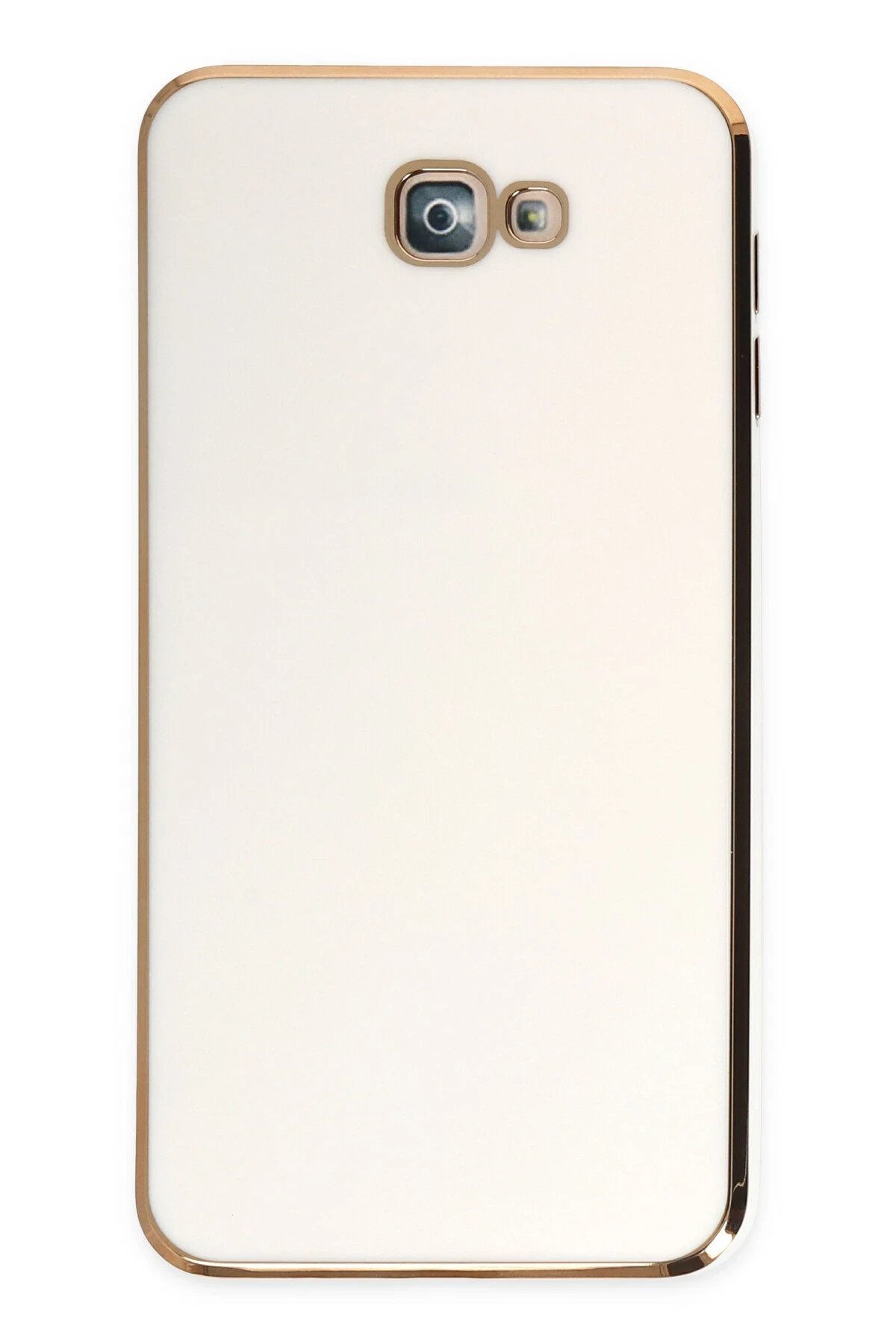 Newface Samsung Galaxy J7 Prime Kılıf Volet Silikon - Beyaz