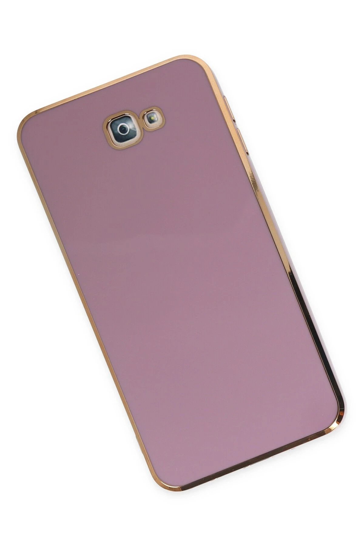 Newface Samsung Galaxy J7 Prime Kılıf Volet Silikon - Mor