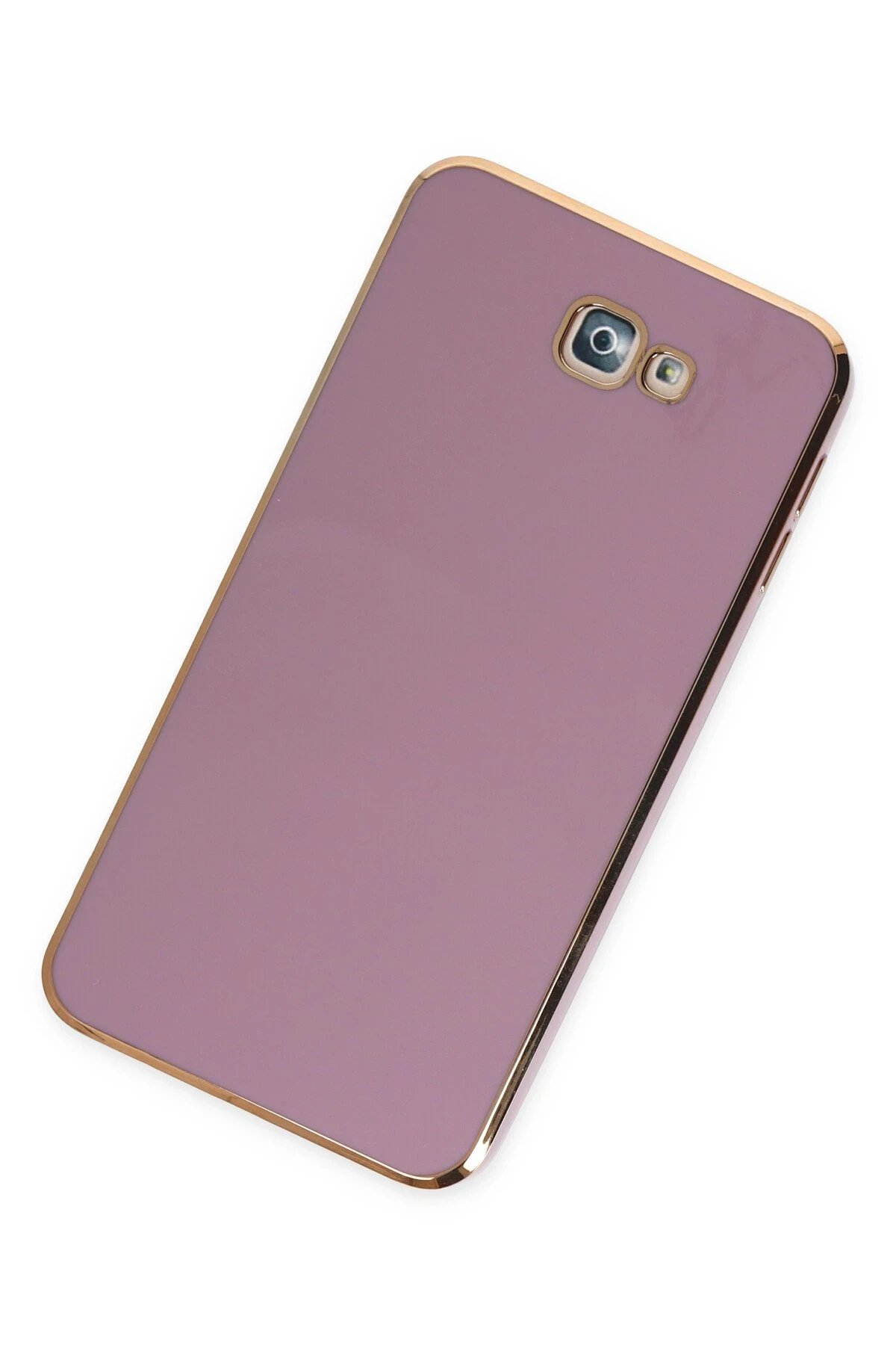 Newface Samsung Galaxy J7 Prime Kılıf Volet Silikon - Mor