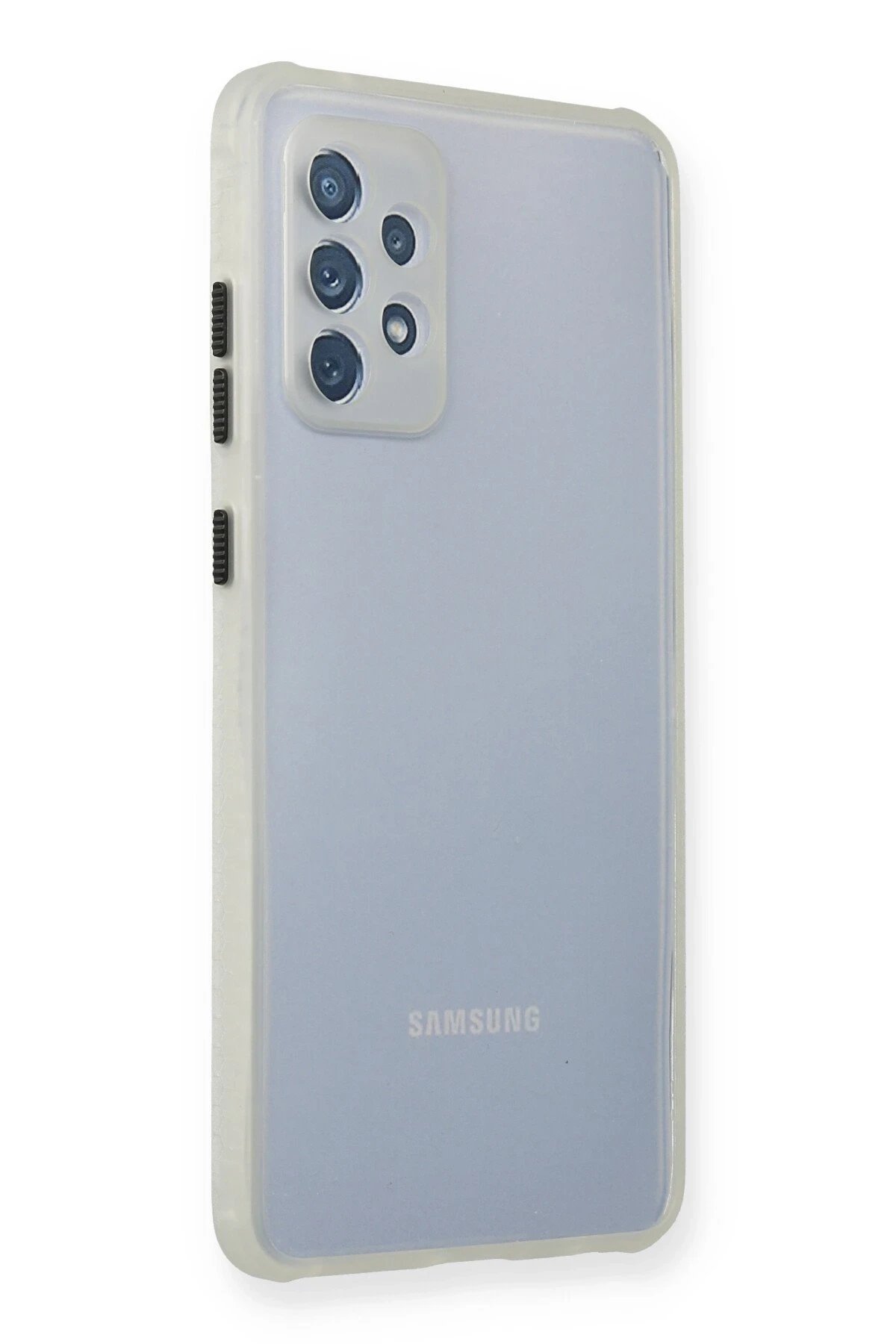 Newface Samsung Galaxy A72 Kılıf Miami Şeffaf Silikon - Şeffaf