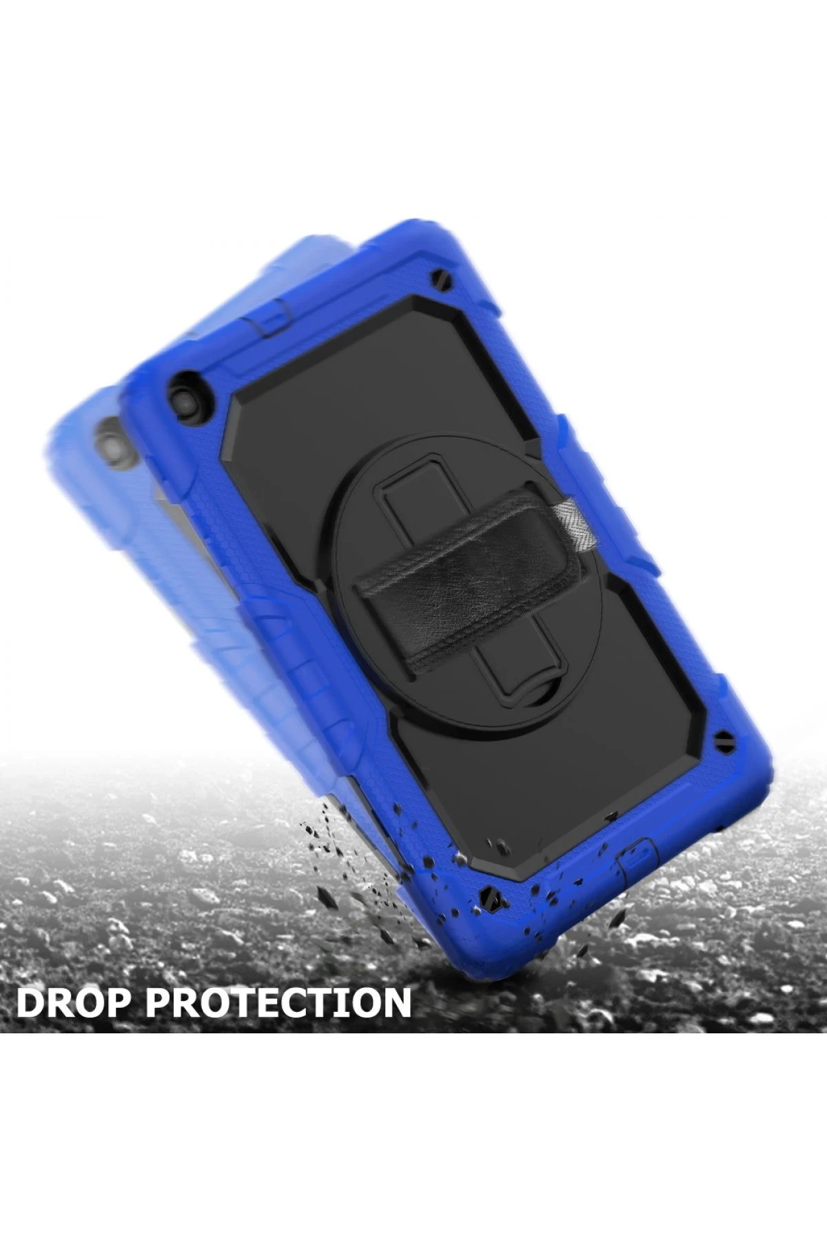 Newface Samsung Galaxy T510 Tab A 10.1 Kılıf Pars Tablet Kapak - Mavi