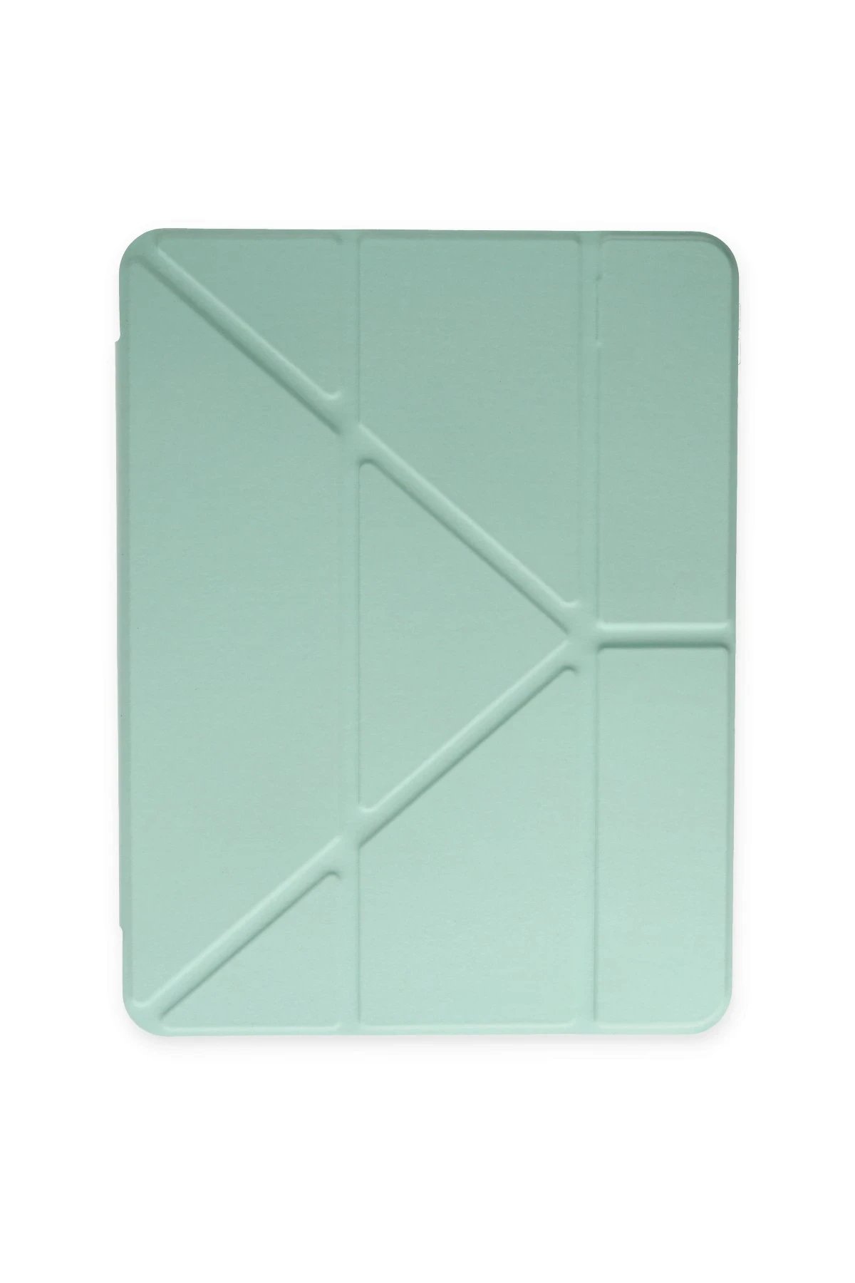 Newface Samsung Galaxy P610 Tab S6 Lite 10.4 Kılıf Kalemlikli Mars Tablet Kılıfı - Açık Yeşil