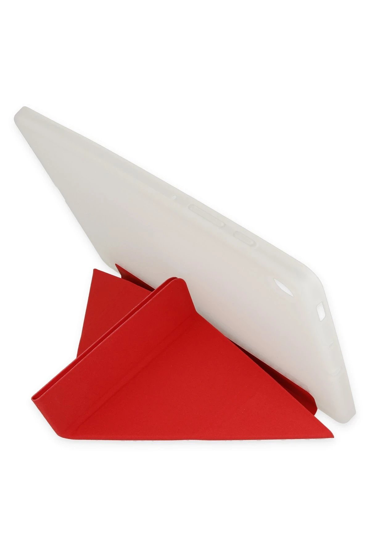 Newface Samsung Galaxy X200 Tab A8 10.5 Kılıf Kalemlikli Mars Tablet Kılıfı - Kırmızı