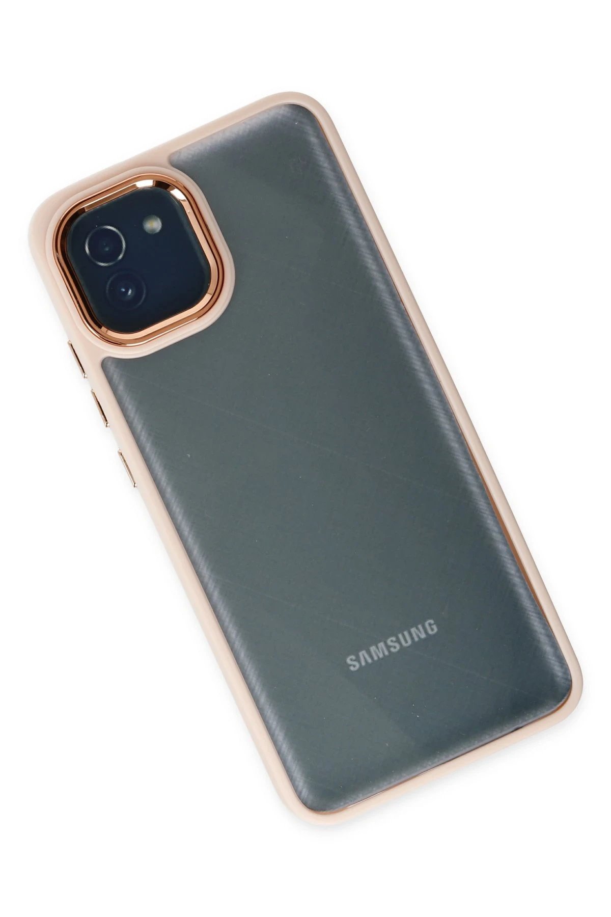 Newface Samsung Galaxy A03 Kılıf Dora Kapak - Pudra