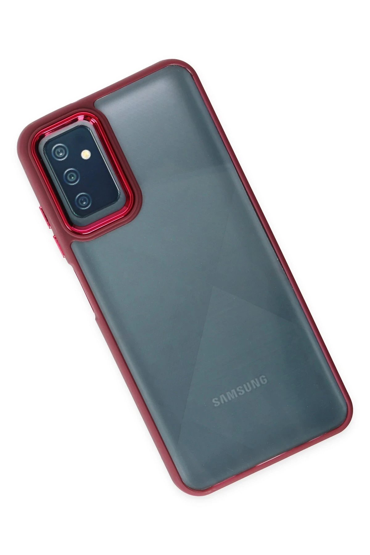 Newface Samsung Galaxy M13 Kılıf Dora Kapak - Kırmızı