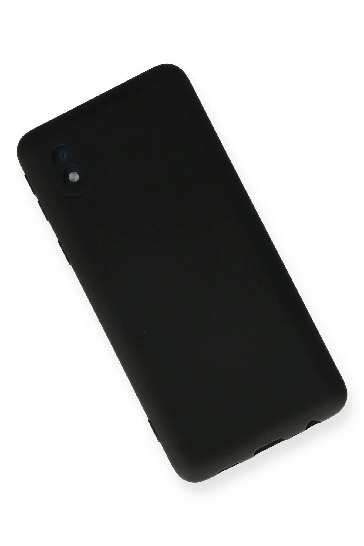 Newface Samsung Galaxy A01 Core Kılıf Nano içi Kadife Silikon - Siyah