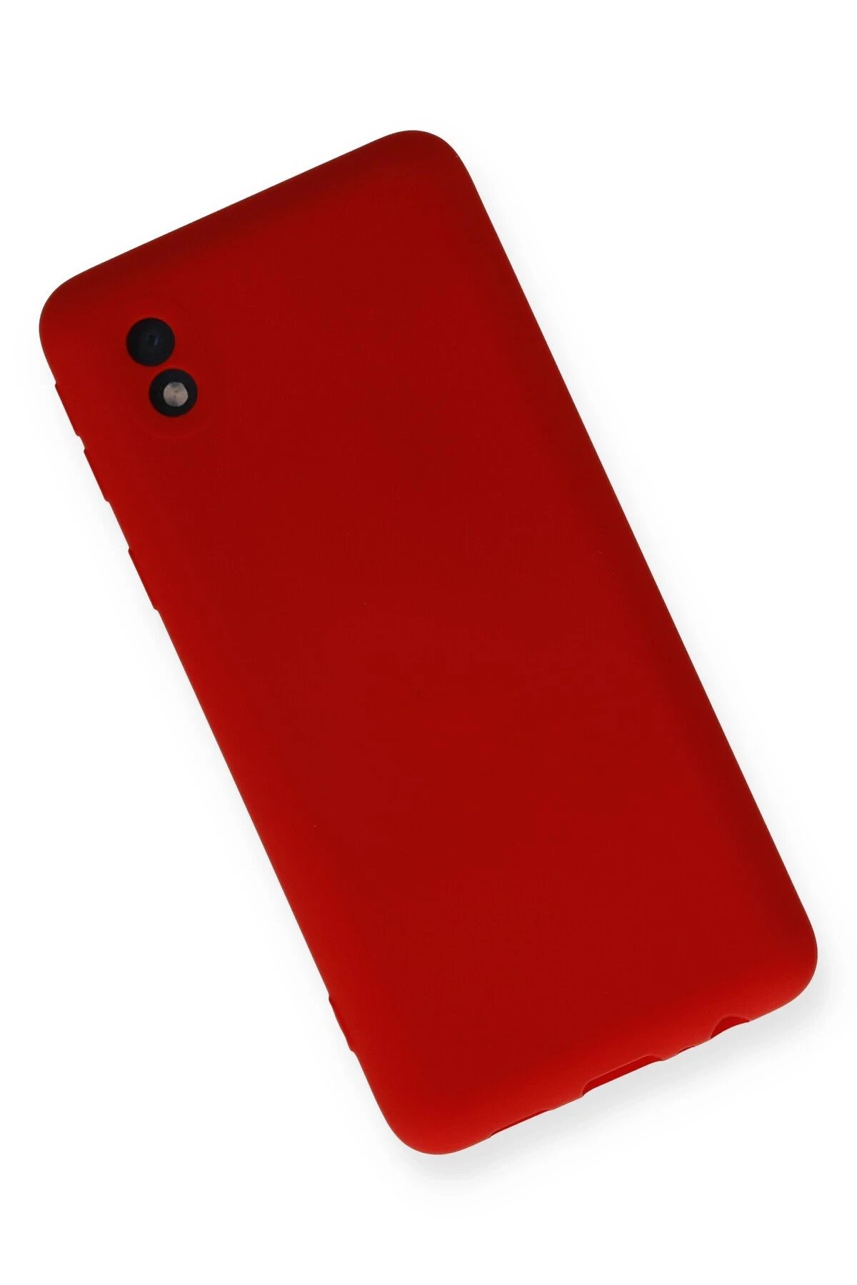 Newface Samsung Galaxy A01 Core Kılıf Nano içi Kadife Silikon - Kırmızı