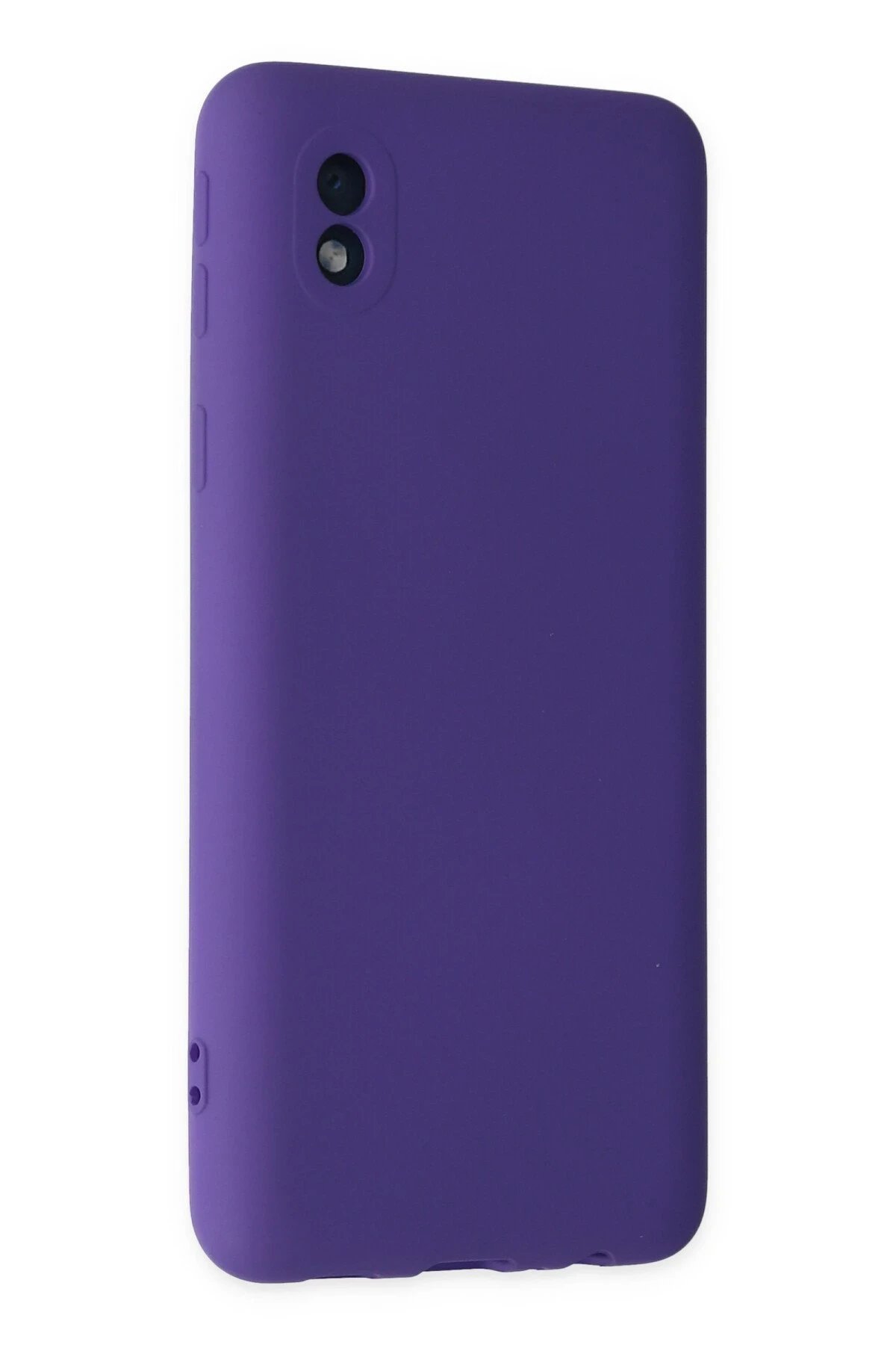 Newface Samsung Galaxy A01 Core Kılıf Nano içi Kadife Silikon - Mor