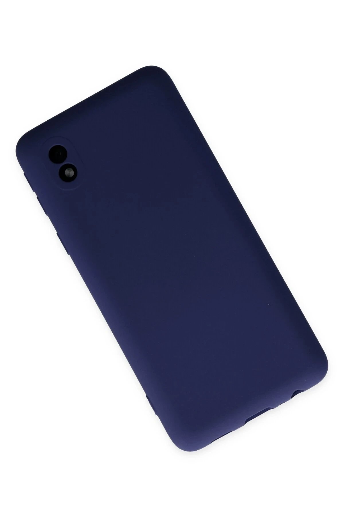 Newface Samsung Galaxy A01 Core Kılıf Nano içi Kadife Silikon - Lacivert