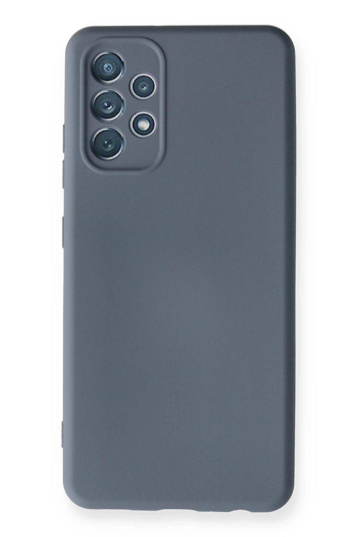 Newface Samsung Galaxy A32 Kılıf Nano içi Kadife Silikon - Gri