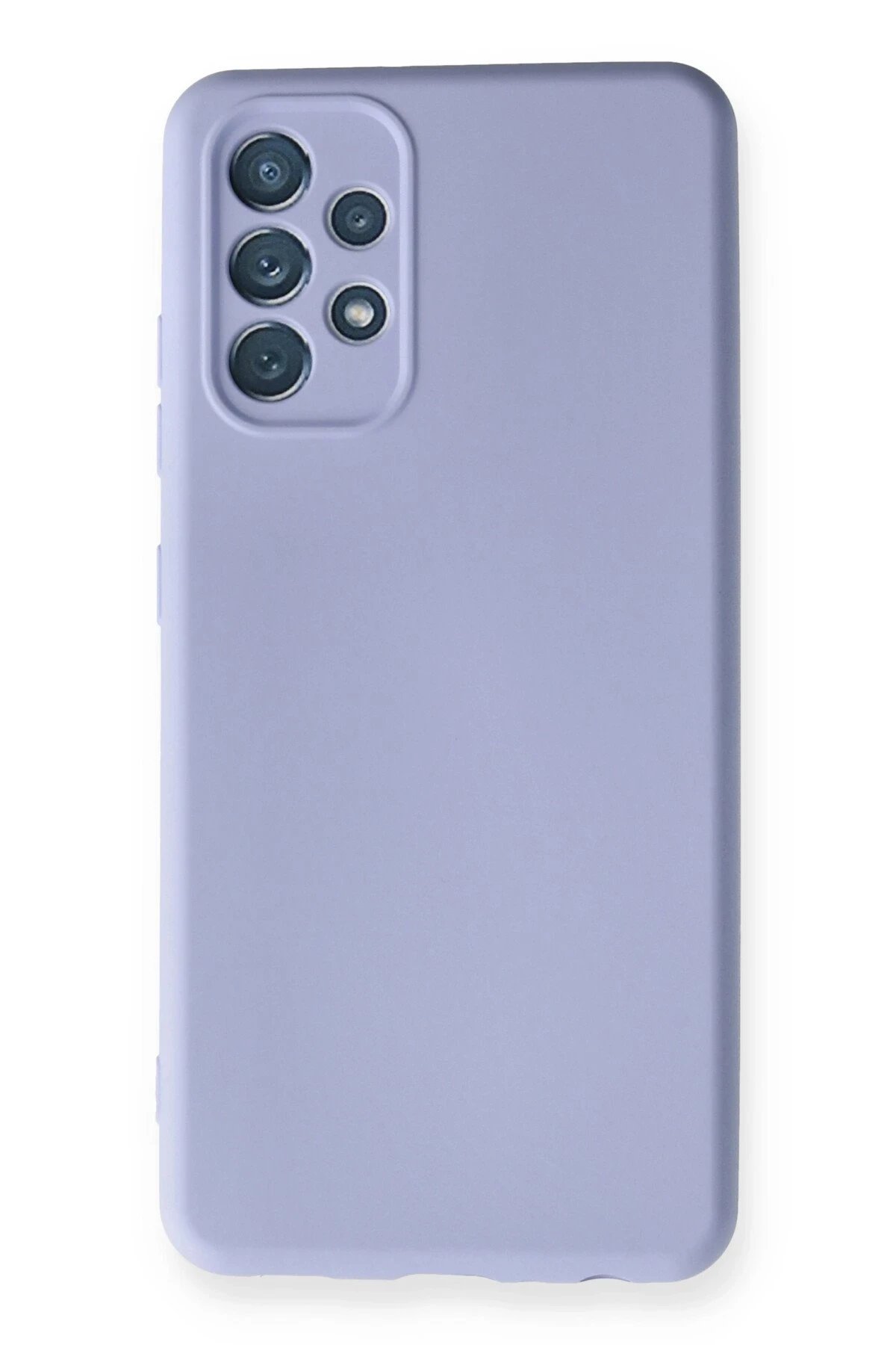 Newface Samsung Galaxy A32 Kılıf Nano içi Kadife Silikon - Lila