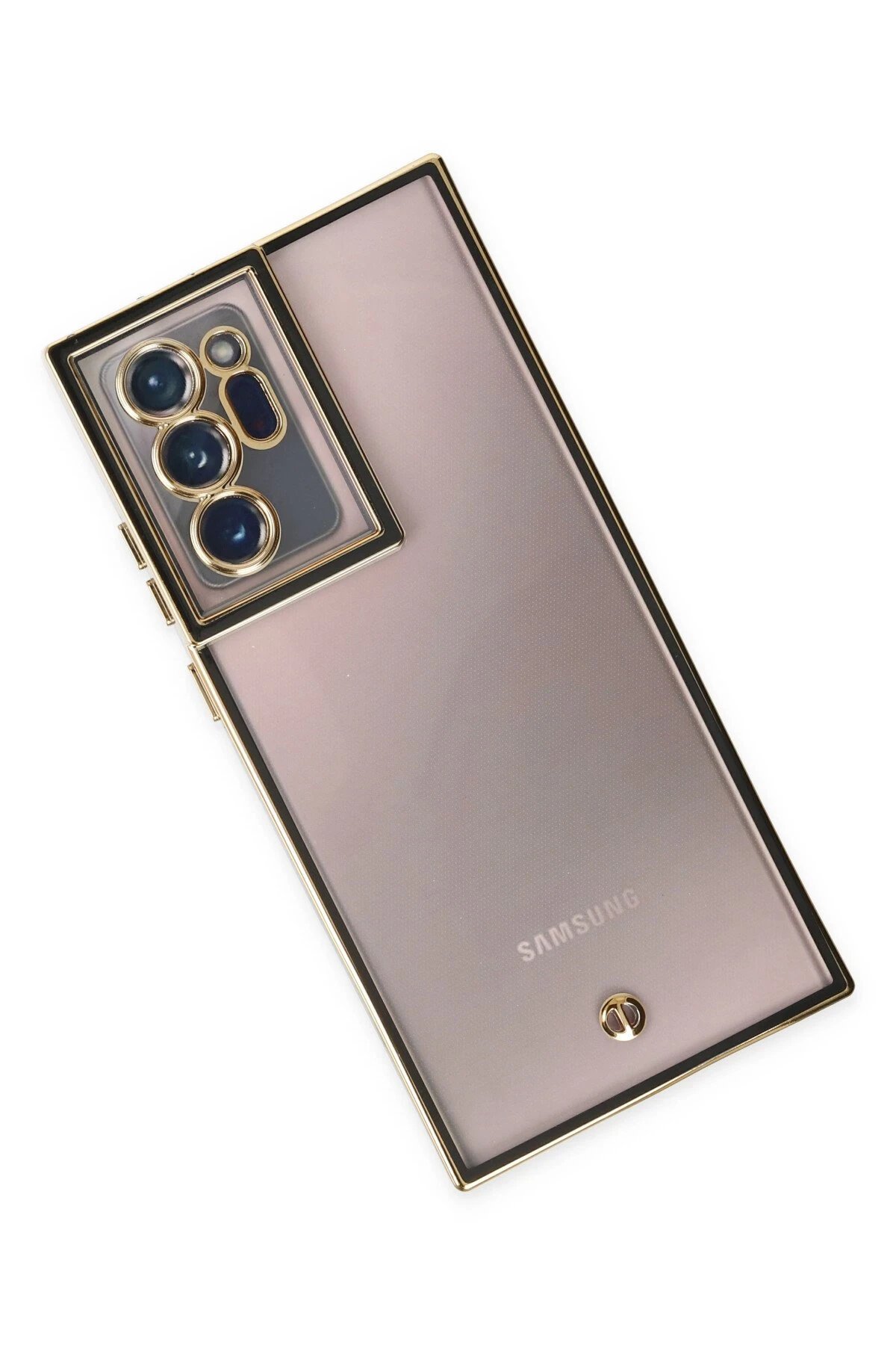 Newface Samsung Galaxy Note 20 Ultra Kılıf Liva Lens Silikon - Siyah