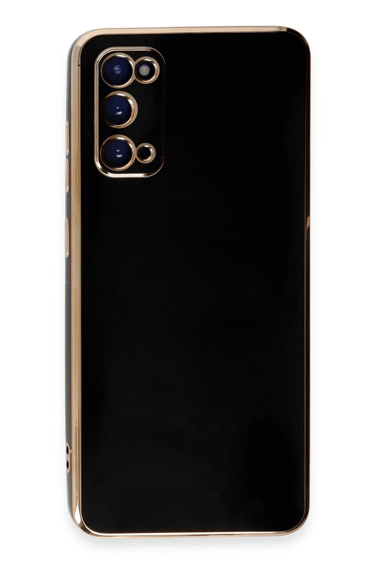 Newface Samsung Galaxy S20 Kılıf Volet Silikon - Siyah