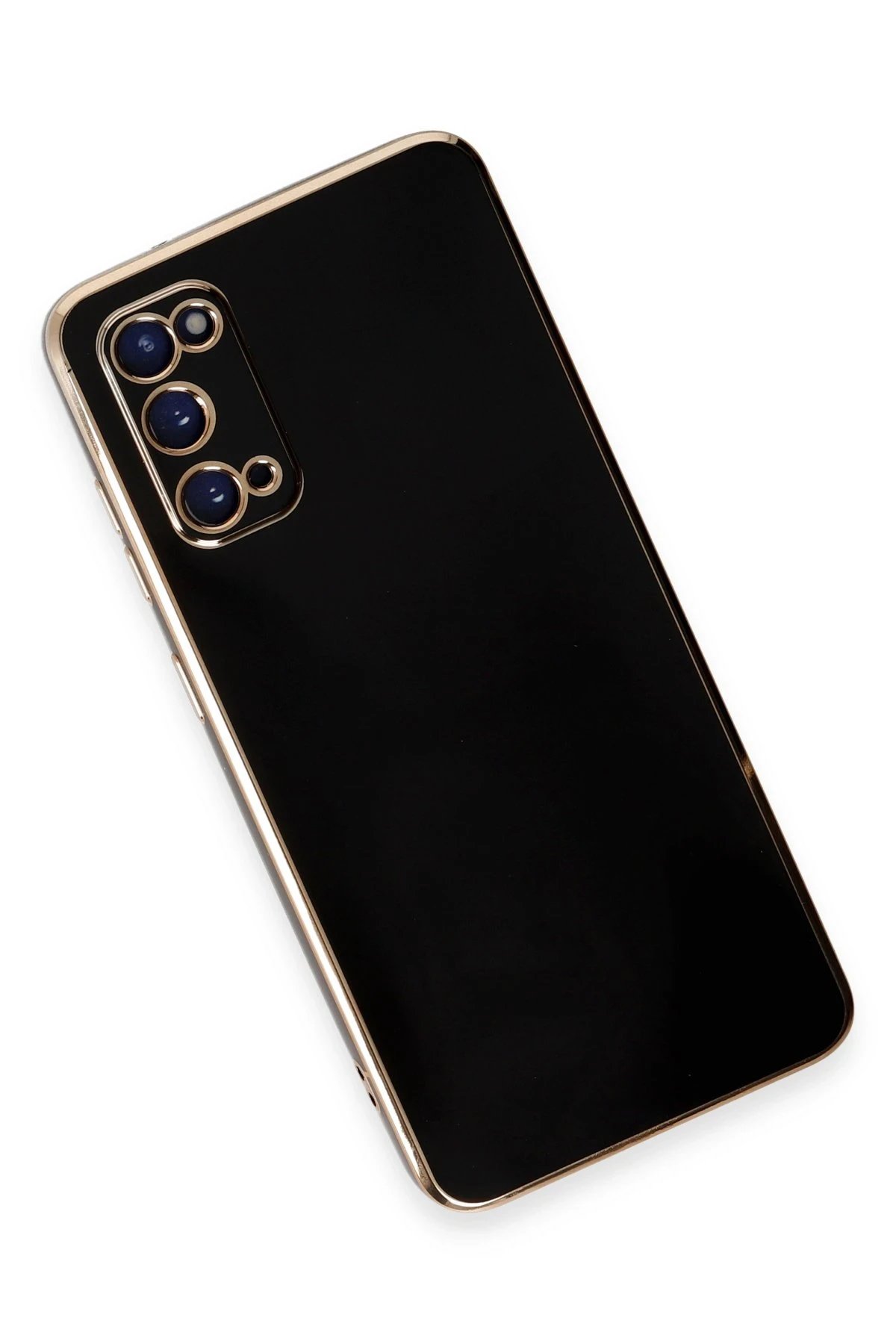 Newface Samsung Galaxy S20 Kılıf Volet Silikon - Siyah