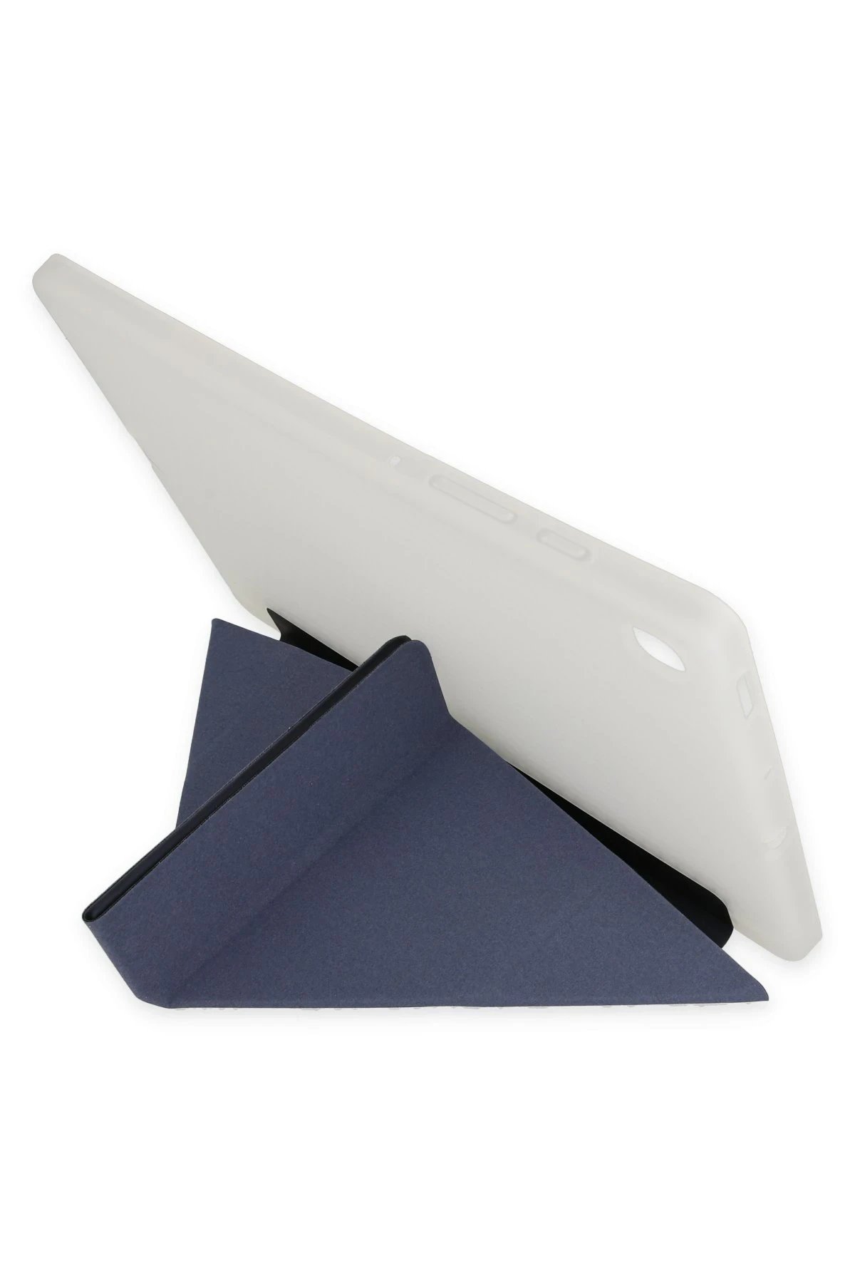 Newface Samsung Galaxy T737 Tab S7 FE 12.4 Kılıf Kalemlikli Mars Tablet Kılıfı - Lacivert