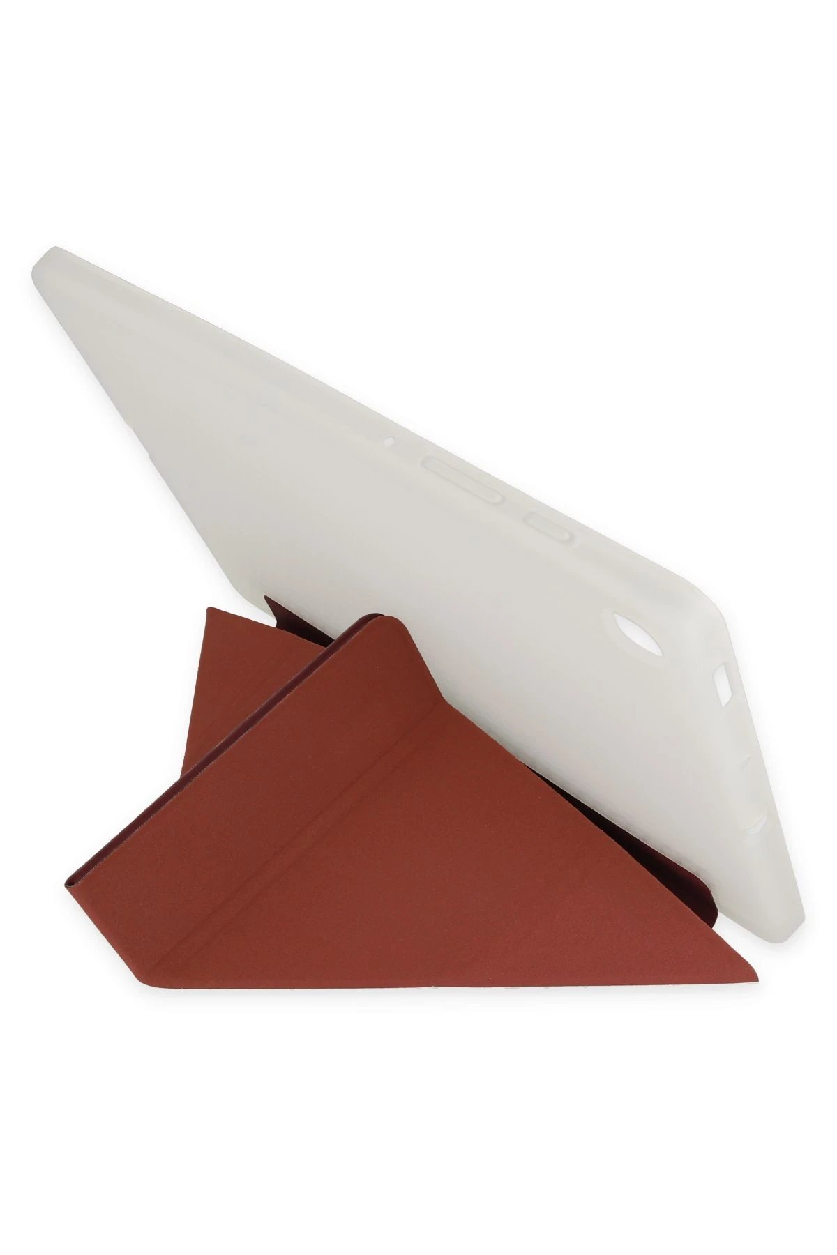 Newface Samsung Galaxy T737 Tab S7 FE 12.4 Kılıf Kalemlikli Mars Tablet Kılıfı - Mor