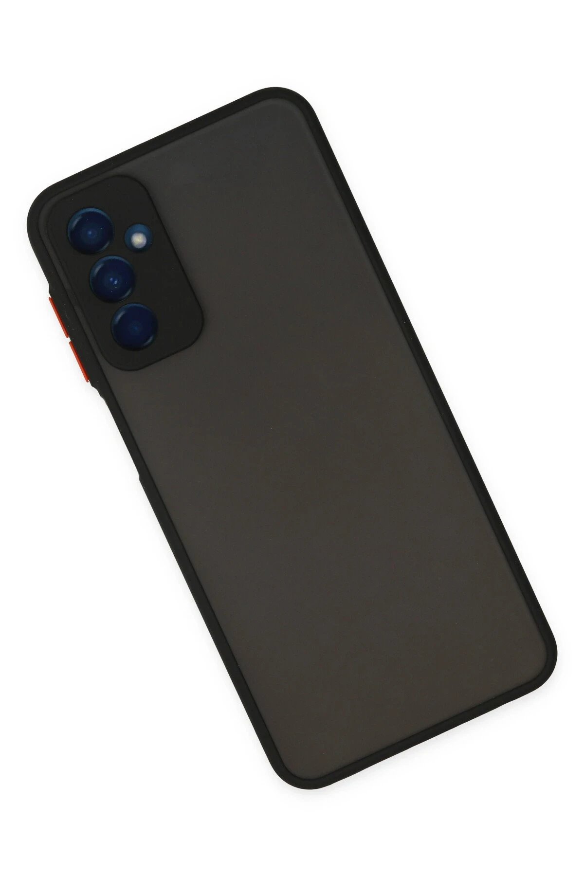 Newface Samsung Galaxy M13 Kılıf Montreal Silikon Kapak - Siyah