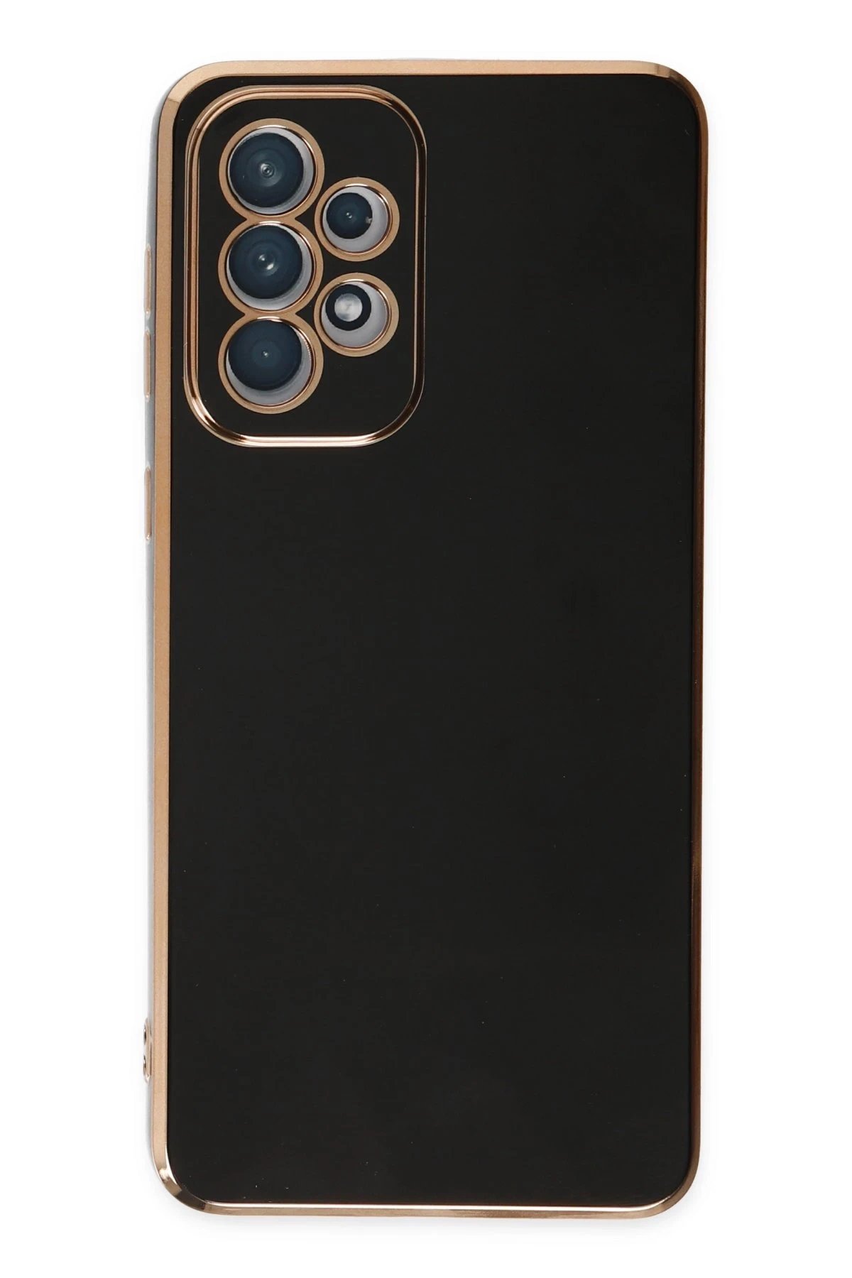 Newface Samsung Galaxy A73 5G Kılıf Volet Silikon - Siyah